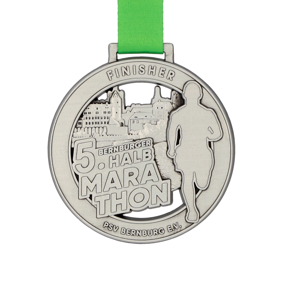 Medal for Bernburger Halb Marathon