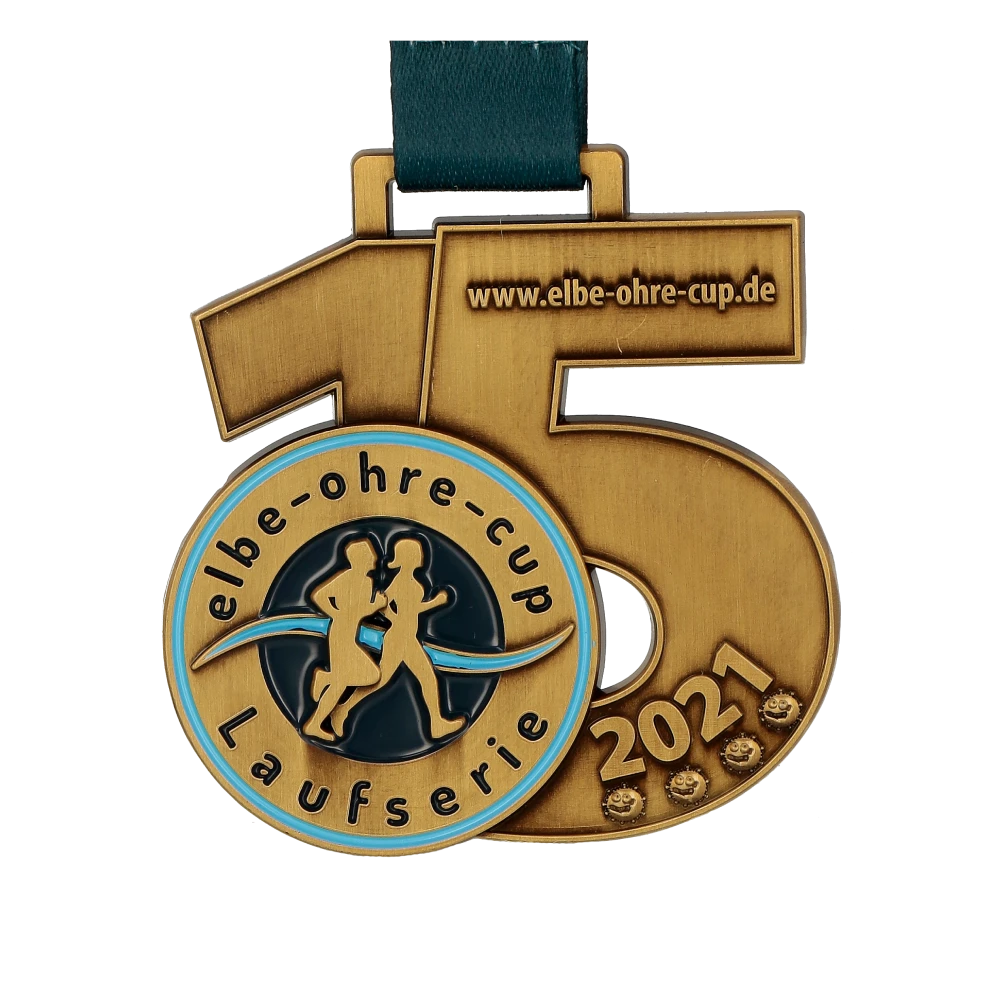 Medal for Elbe Ohre Cup Laufserie 2021