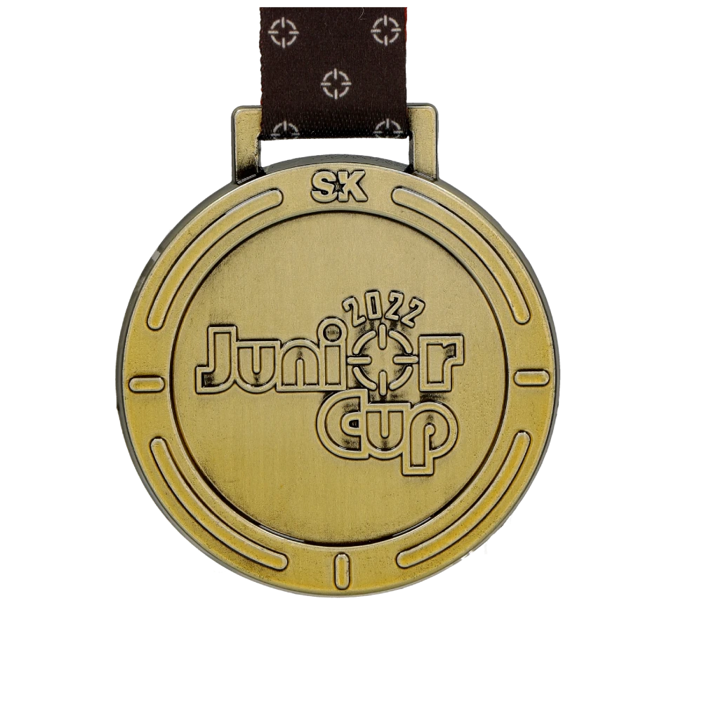 Bespoke medal for Junior Cup
