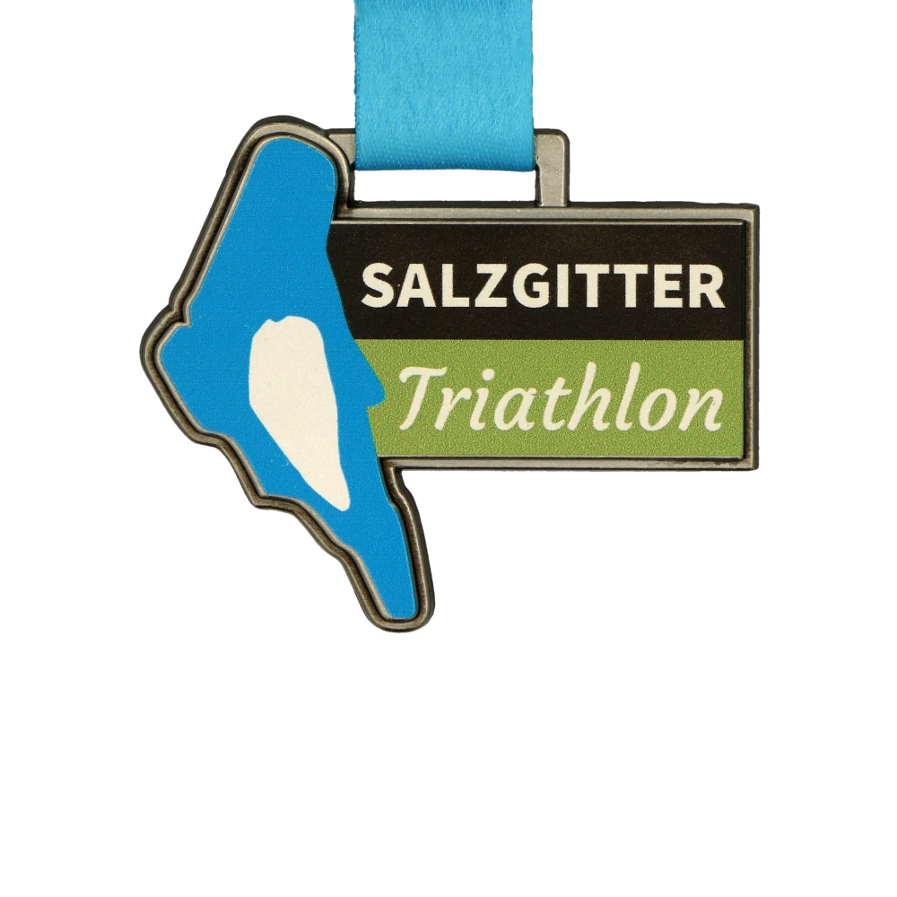Medal for Salzgitter Triathlon