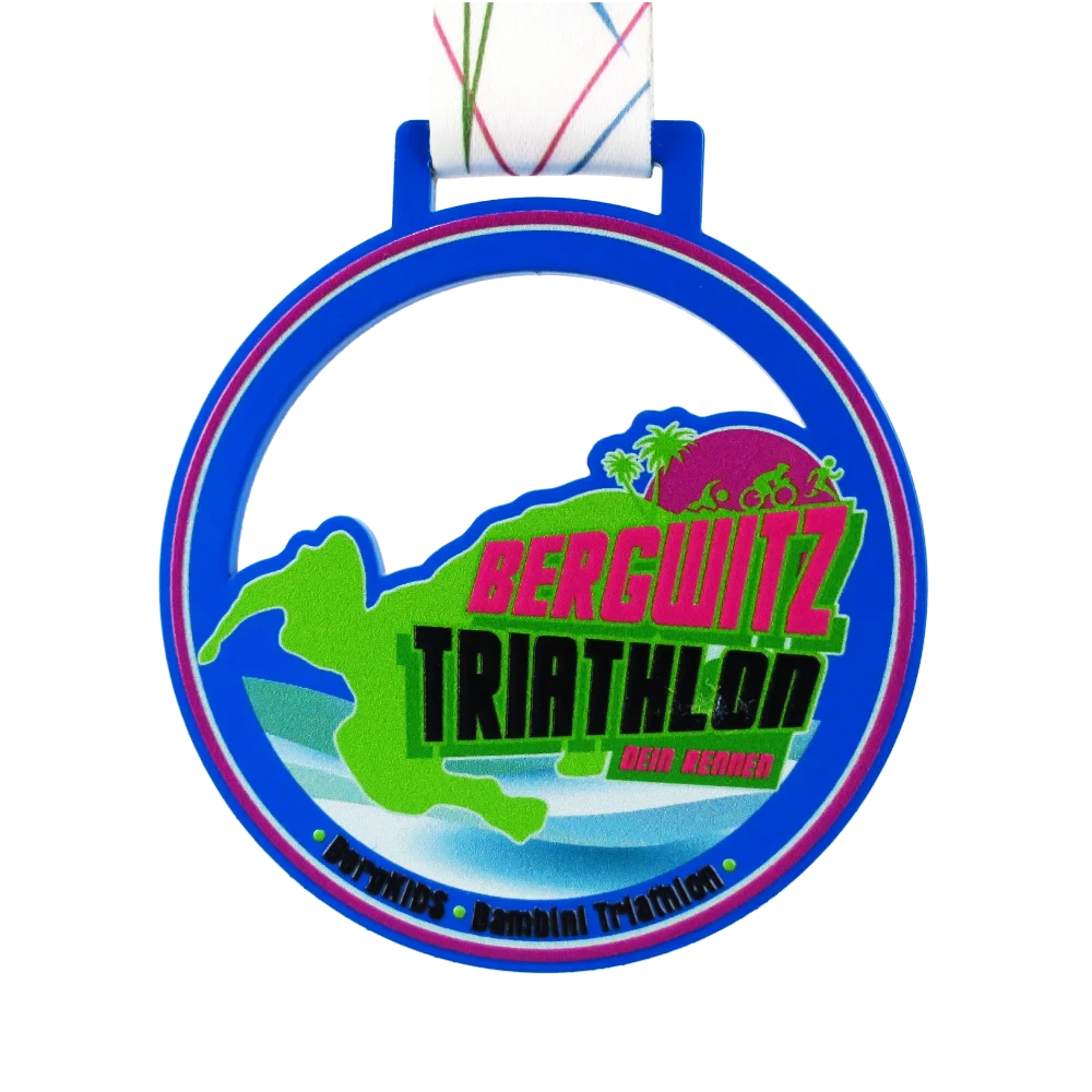 Bergwitz Triathlon medaillen