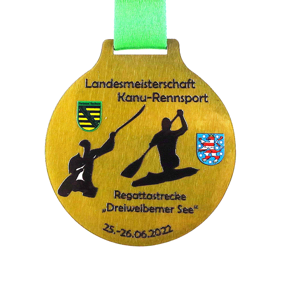 Regattastrecke Dreiweiberner See medaillen