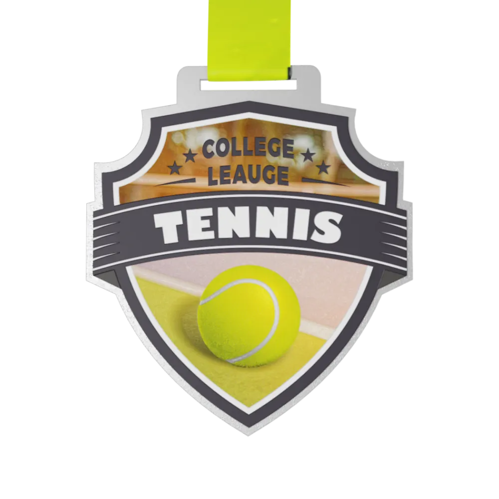 College tennis league medaille