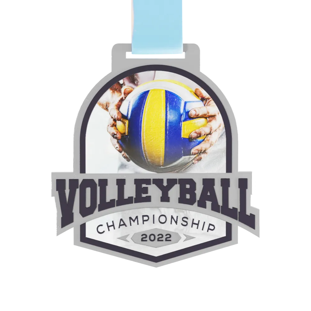 Volleyball-Meisterschaft medaille