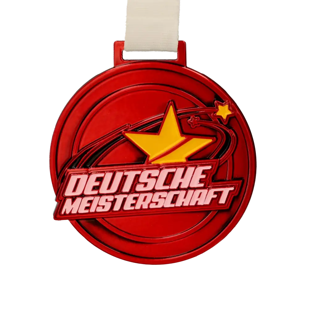 Deutsche Meisterschaft Rot Medaille