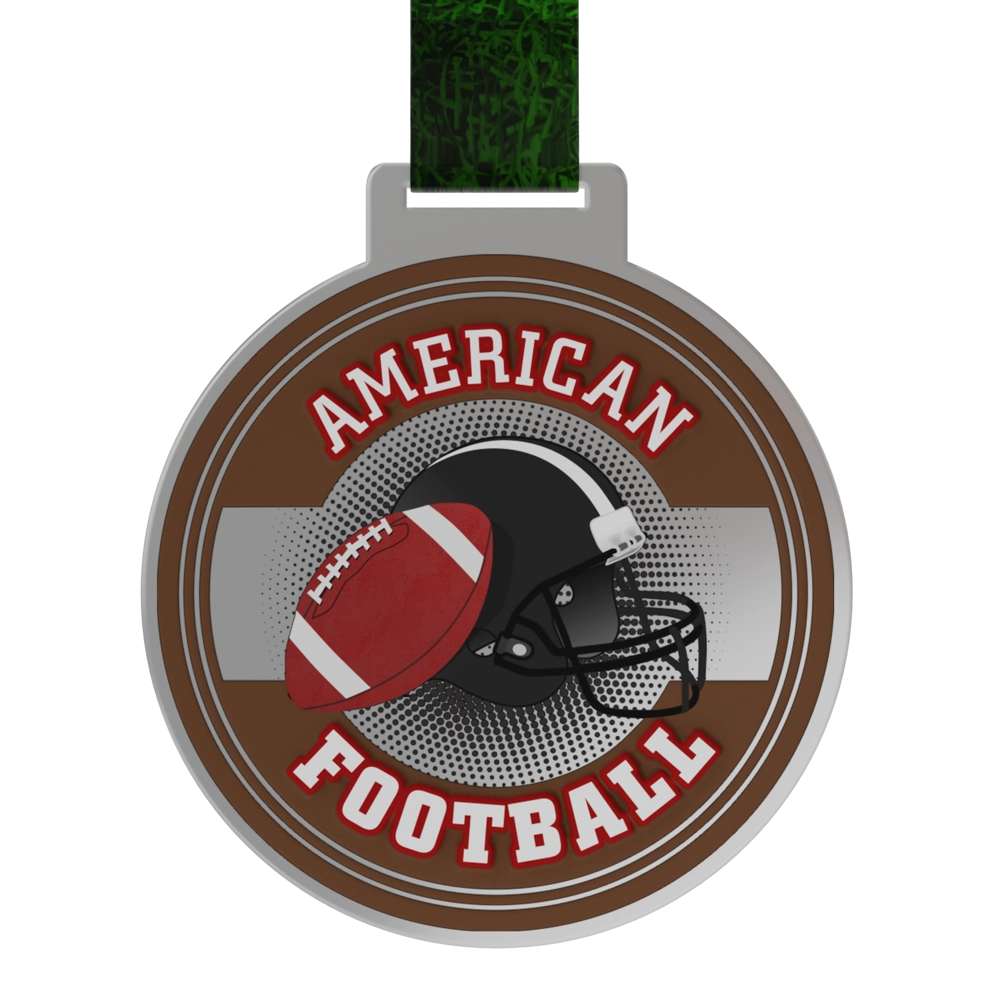 American-Football-Motive Medaille