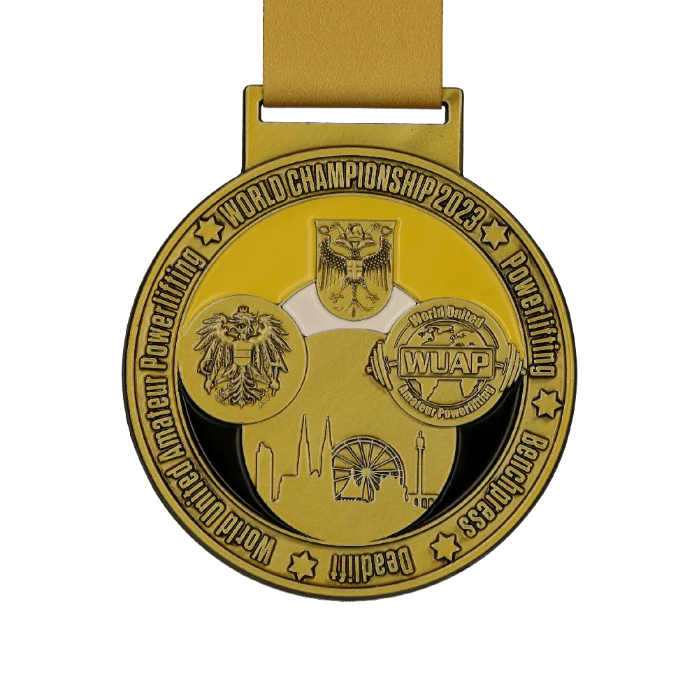 Goldene runde Medaille für WUAP 2023